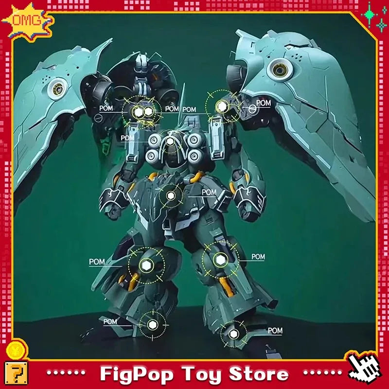 AXIS MODEL WORKS Kshatriya 1/100 Scale Luminous Assembly Model Kit - OSIRIS AERIAL DOMINATOR Plastic Action Figure