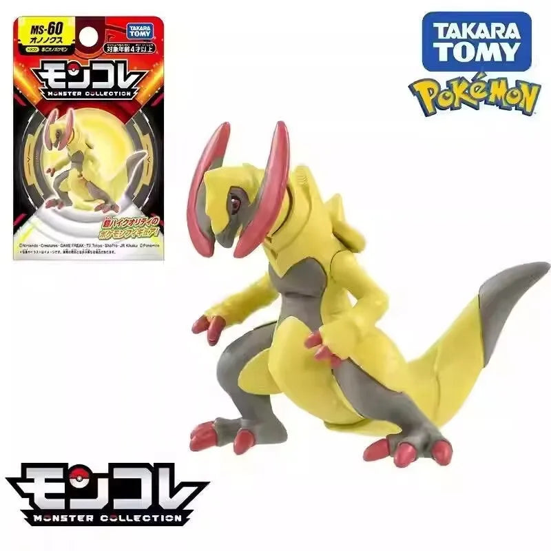 Original Takara Tomy  Figures Zeraora Machamp Rillaboom Zarude Drakloak Darkrai Action Figure Collected Ornament Model Toys