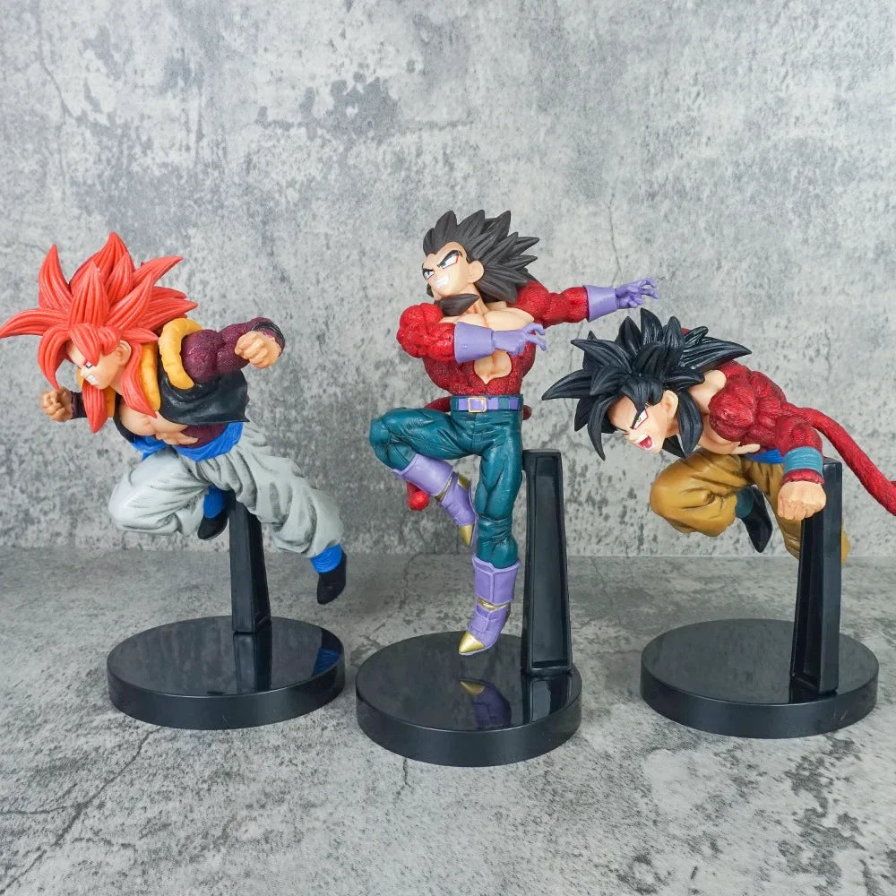 Hot Dragon Ball GT Anime Figure SUPER SAIYAN 4 Gogeta Action Figure Toys for Boys Girls Kids GiftS Collectible Model