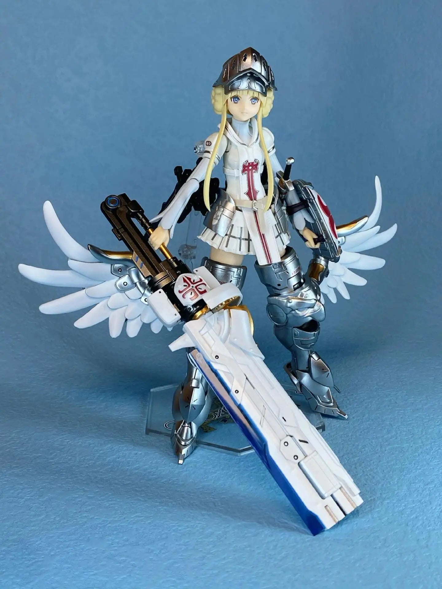 Genuine Max Factory Max Plamax Model Series Godz Order Series GO-01 Yuri Godbuster and GO-02 Megumi Asmodeus Boy's Gift