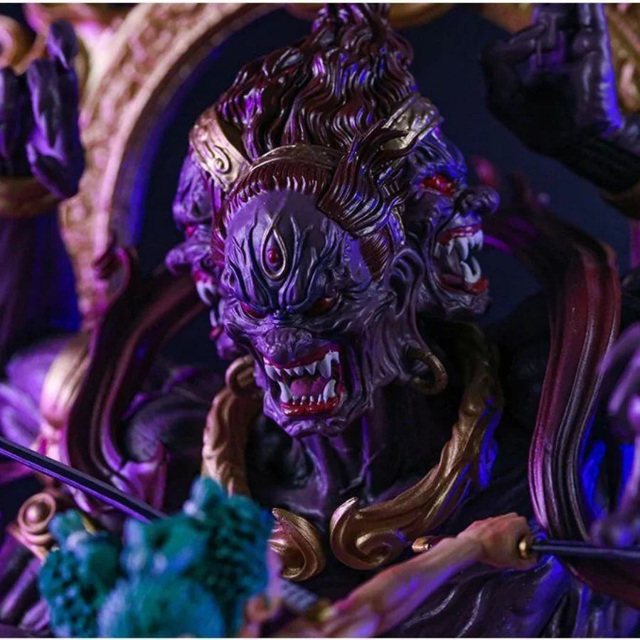 52 cm große One Piece Asura Zoro-Figur im Neun-Schwert-Stil, große Anime-Statue, episches Sammlermodell, Dekoration, Ornamente, Geschenk für Männer