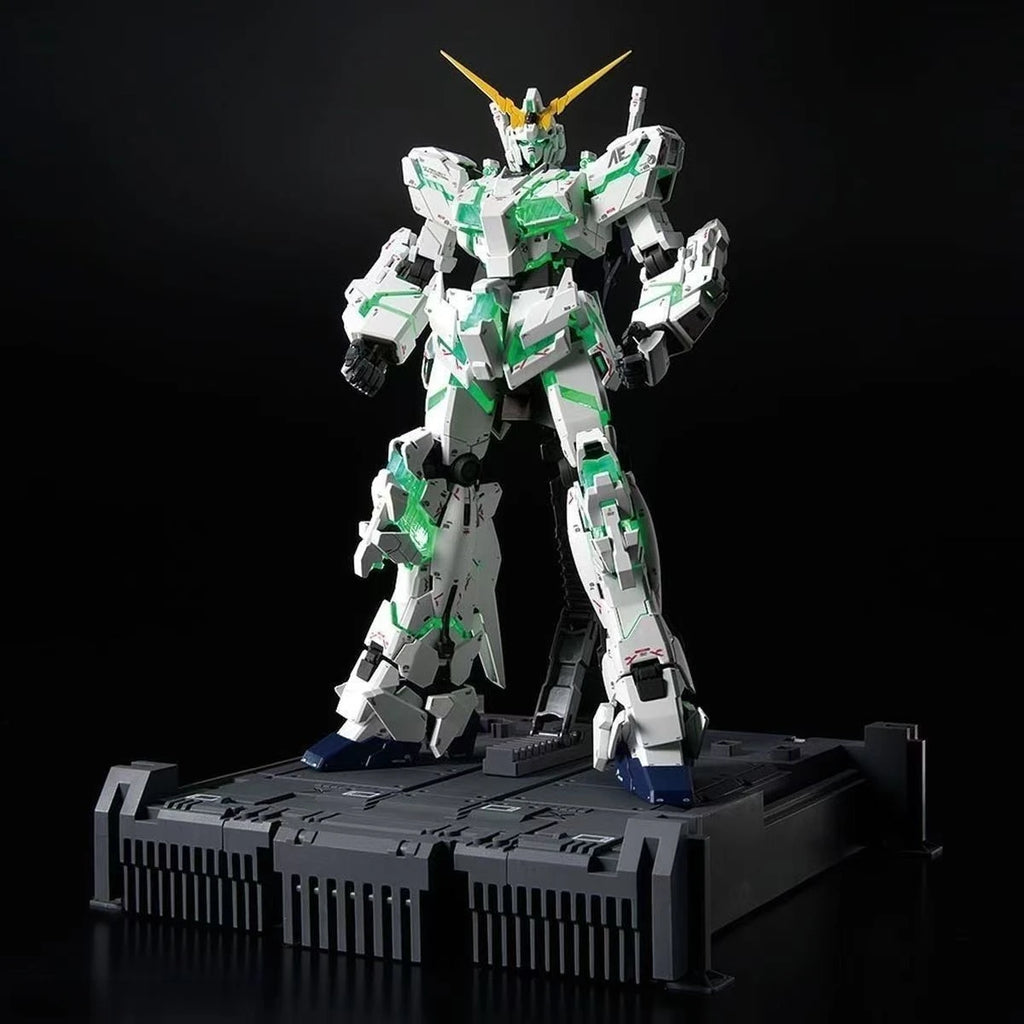 SHENSHOU 2202 Mgex Unicorn Ver.Ka 1/100 Rx-0 Assembly Plastic Model Kit Action Figure With Light Assembly And Maintenance Toys