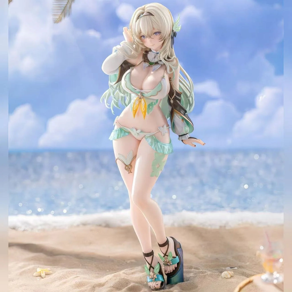 Spot Beautiful Girl Swimsuit Star Dome Railway Firefly Handmade Ornament Collectible Action Figure Model Toy Gift for Fans