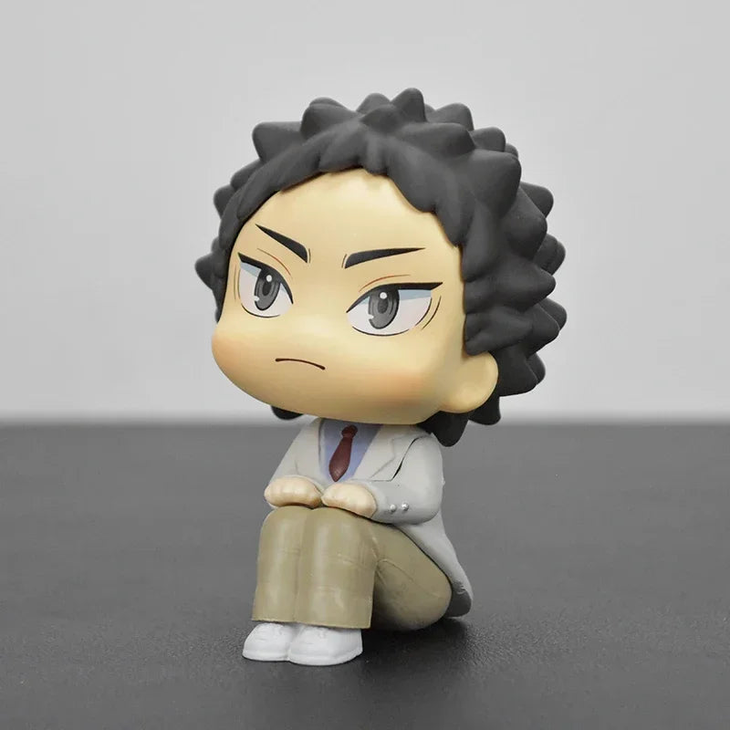 10cm Anime Series Kenma Lookup Figure Oikawa Tooru Action Figures Kuroo Haikyuu Figure Bokuto Movable Q-version PVC Model Toy