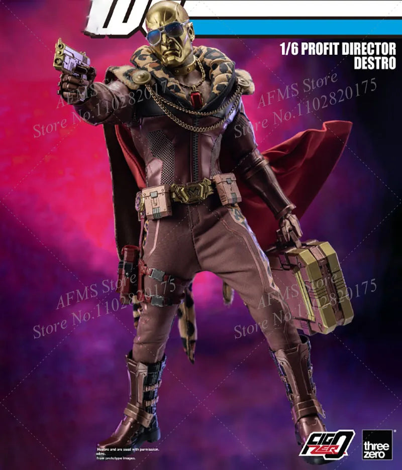 Threezero 3A 3Z0738 1/6 Scale Collectible Figure Profit Director Destro Full Set 12Inch Men Soldier Action Figure Model Toys