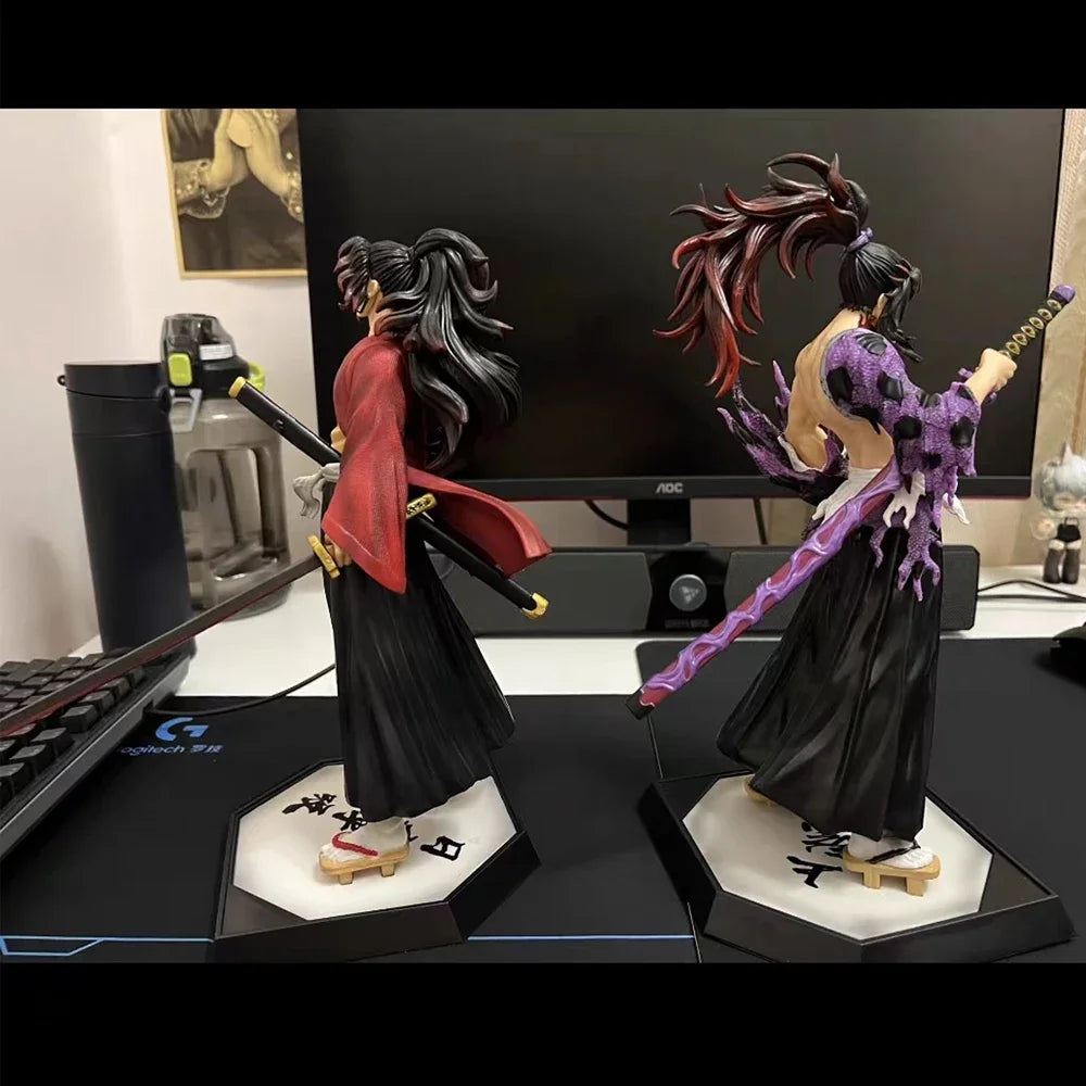 Anime Action Figure Demon Slayer Figures Daki Kokushibo Yoriichi Tsugikuni Douma Inosuke Kimetsu No Yaiba Figure Model Toy Gifts