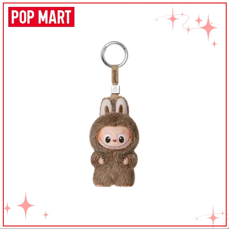 POPMART Чудовищата Лабубу V4 Pin for Love Series Blind Box Vinyl Face Plush Doll Visual Keyring Toy Коледни подаръци