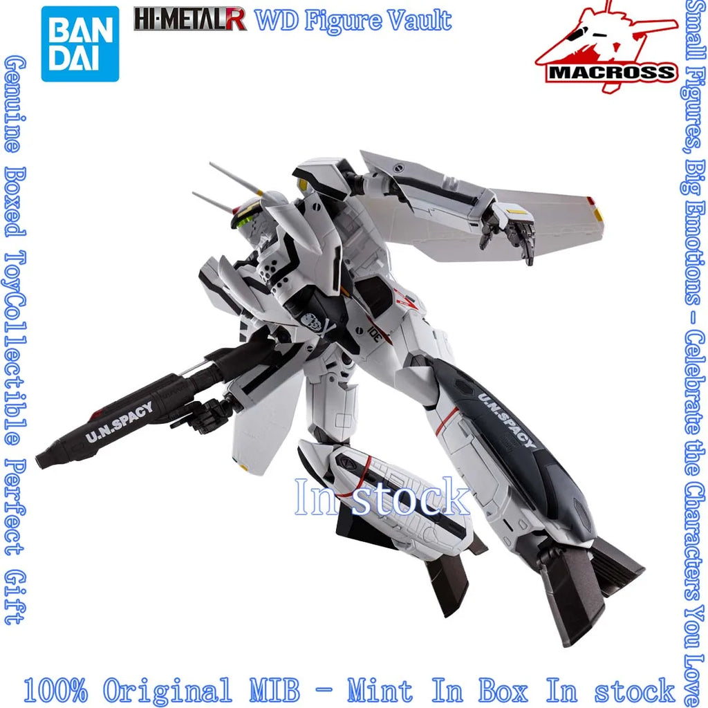 In stock Bandai HI-METAL R Macross Zero VF-0S Phoenix (Roy Fokker Machine)  QF-2200D-B Ghost Figures  Genuine Boxed Toy Gift