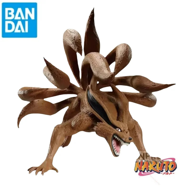 In Stock Original Bandai Naruto Banpresto Holiday Gifts 100% Genuine Kurama Figurine Model Statue Ornaments