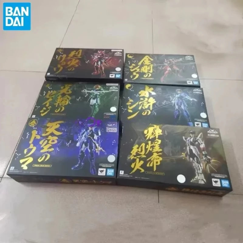 Original In Stock Bandai   Demon Altar Fighter Armor Full Set of 6 Handicrafts Boy Gift Model Toys