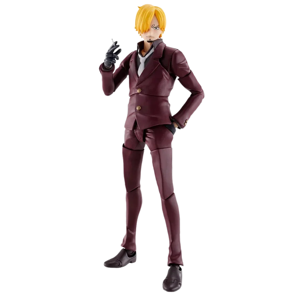 В наличност Bandai SHFiguarts One Piece Raid Sanji On Onagashima Аниме Фигурка Екшън Модел Фигурки Brinquedos Играчки