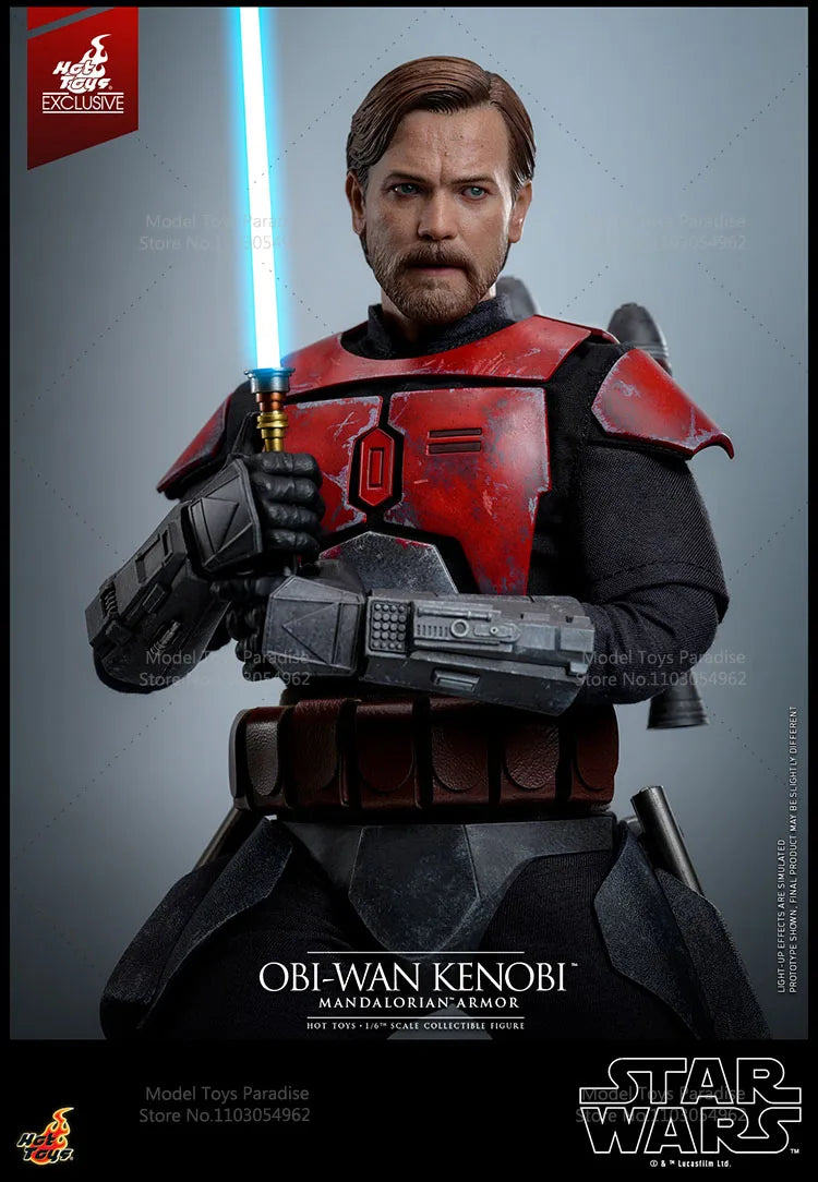 HOTTOYS HT TMS126 1/6 Collectible Toys Obi-Wan Kenobi Star Wars Armor Version Men Soldier 12inch Action Figure Model Gifts