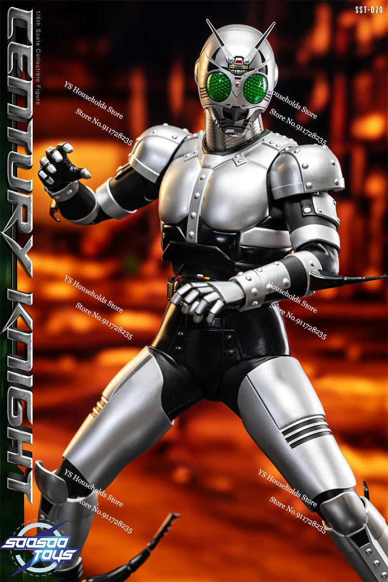 Soosootoys SST-070 1/6 Shadow Moon Kamen Rider Action Figure SST-071 Century Knight Red Ninja Delicate 12" Soldier Model Gifts