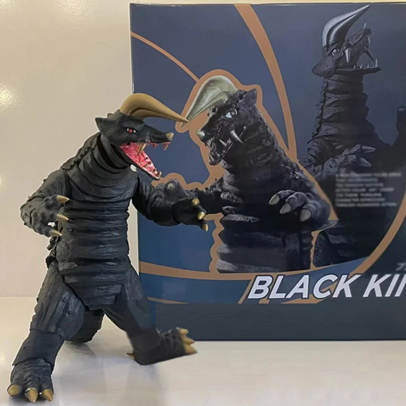 Anime Bodyguard Monster Black King Action Figure Cartoon SHF Monster Figure Movable Model PVC Collectible Ornaments Doll Toys