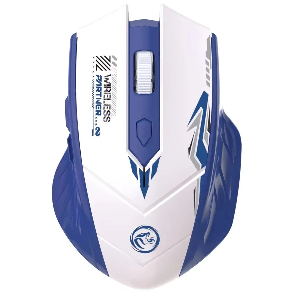 2.4G Wireless Mouse Bluetooth 5.4 Mouse Dual-Mode Gaming Mice E-Sports Rechargeable Mouse 1600DPI PC Gamer Mouse For Computer