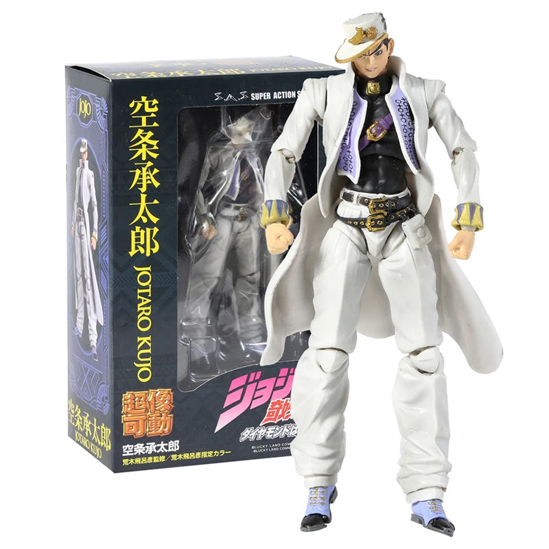 Jojos Bizarre Adventure Star Platinum Action Figure PVC Collection Model Toy Doll Brinquedos