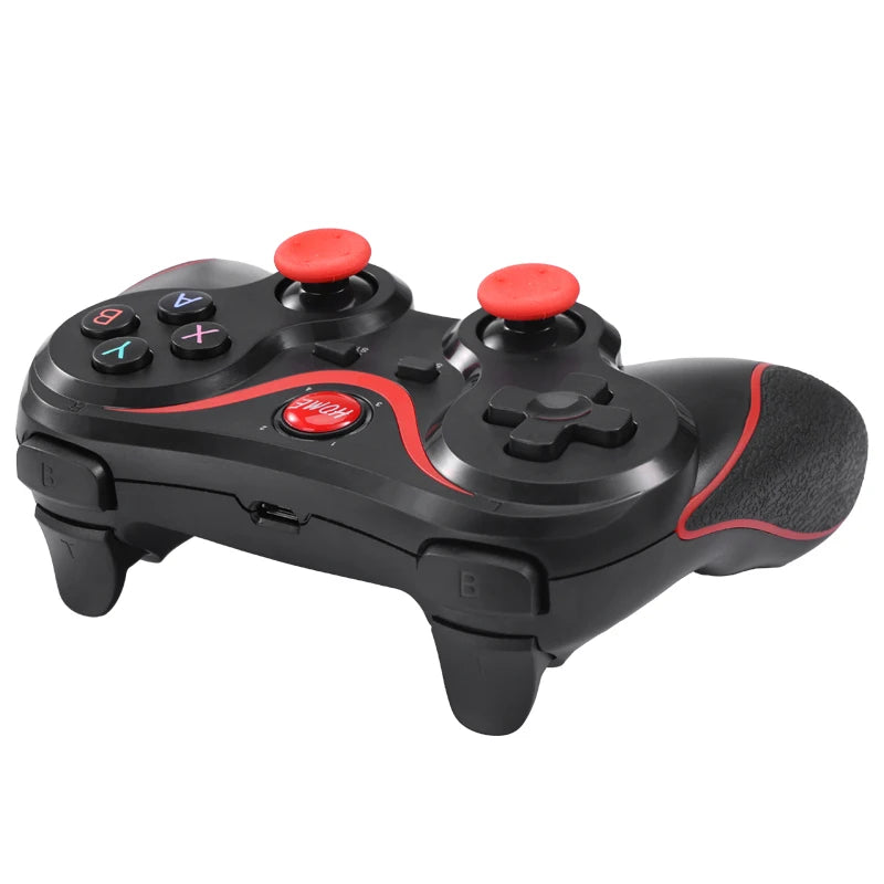 For PC Android T3 X3 Wireless Joystick Gamepad PC Game Controller  for PS3/IOS Phone Support BT3.0