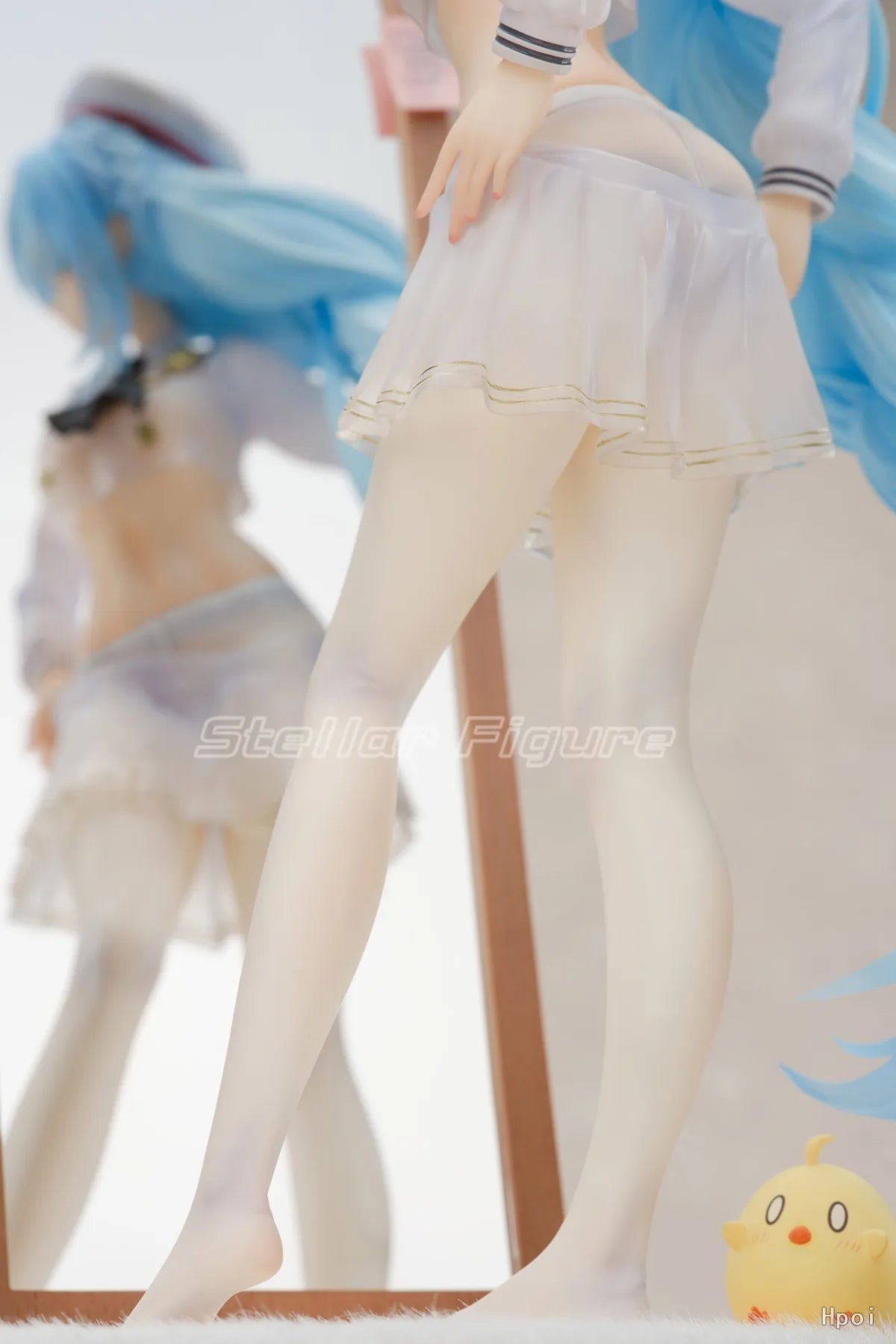 【SF】In Stock APEX-TOYS Azur Blue Route Janus Hesitant Time To Change Clothes 1/7 Ratio Figures Animation Toys Collection