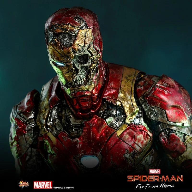 Marvel Spider-Man Mysterious Guest Iron Man Illusion Collectible 1:6 Action Figure Toy Toy Fans Must-Have Item