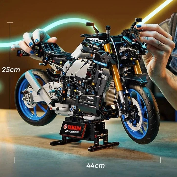 Technical MT-10 SP Motorcycle Model Building Blocks Advanced Building Set For Adults Bricks Toys Gifts Vehicles 1478pcs