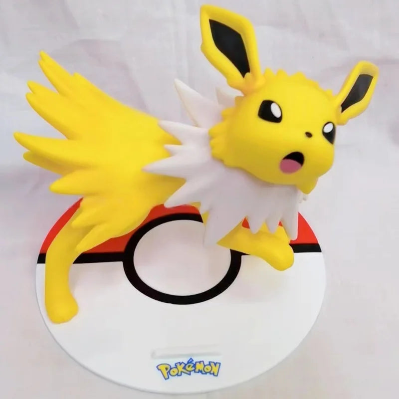 2025 New Hot Pokemon Pikachu Doll Model Large Figure Charmander Eevee Porkby Squirtle Ornament Figurine Younth Toy Collects Gift