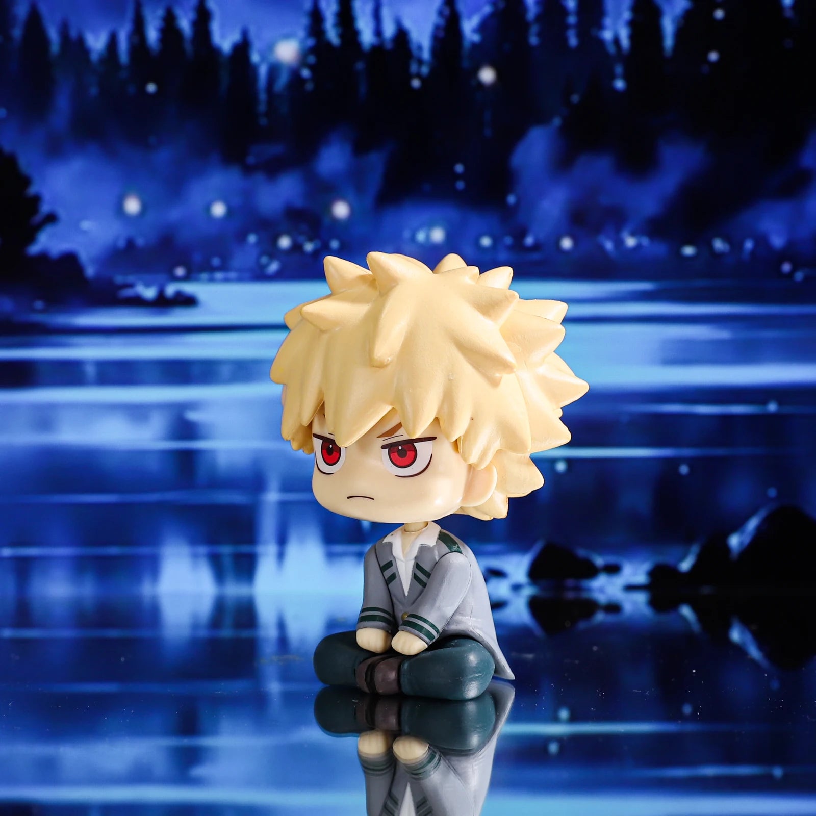 My Hero Academia Q-version Green Valley Kyoji, Bozu Hoshigami, Honjo Kyouko, Zanji, Taichi, Handicraft Model Set for Decoration