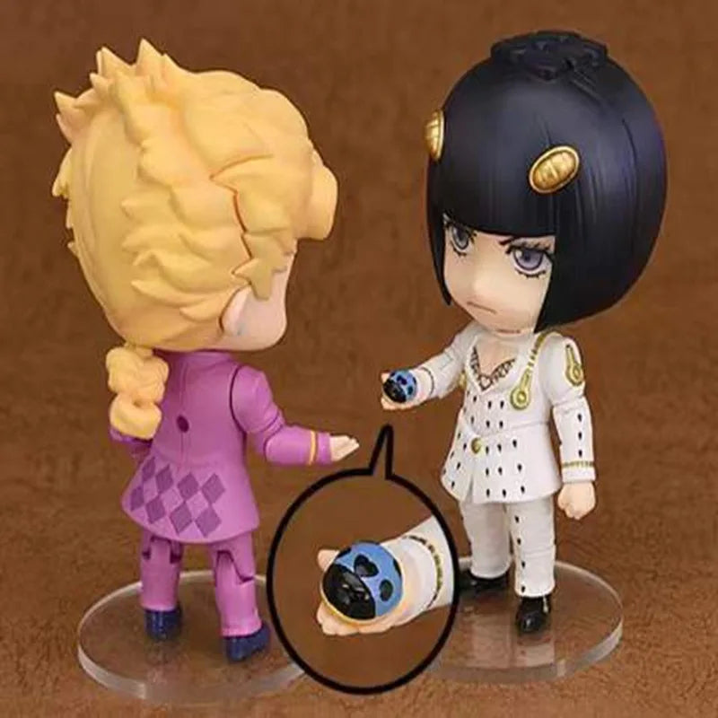 Anime Jojo's Bizarre Adventure Guido Mista Risotto Nero Q Version Action Figure Pvc Toy Model doll Toys Gift