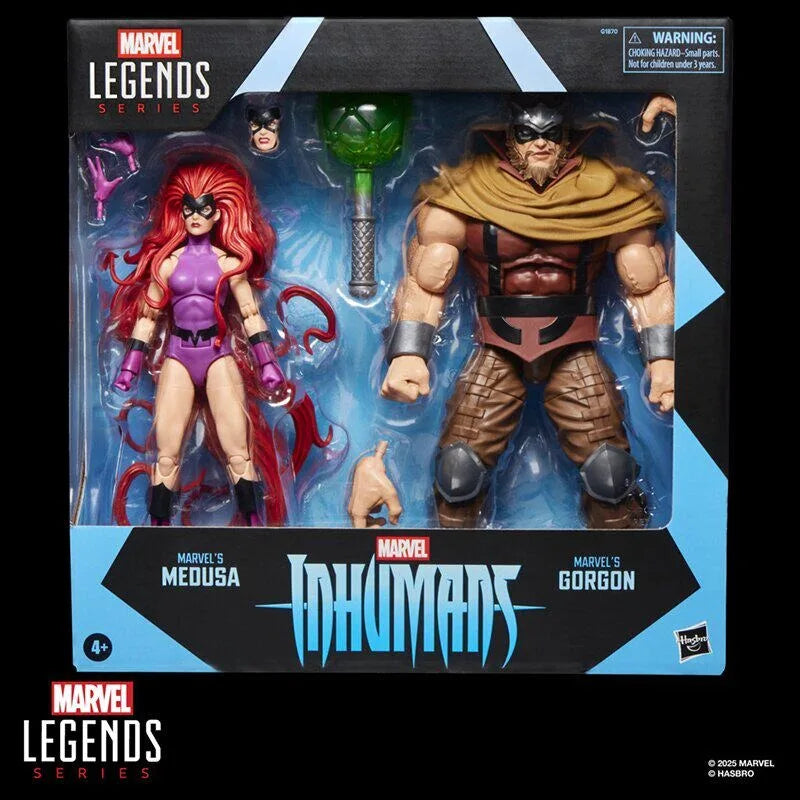 Genuine Marvel Legends Medusa Gorgon 6-inch Action Figure Toys for Boys Girls Gift Collectible Model Ornaments