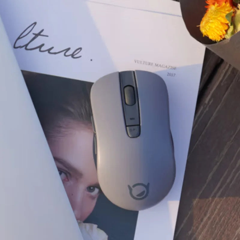 Original Lenovo M1 M1S Wireless Bluetooth Mouse Home Notebook Office Silent Light Tone Mouses AA Battery Support BT 5.0/3.0