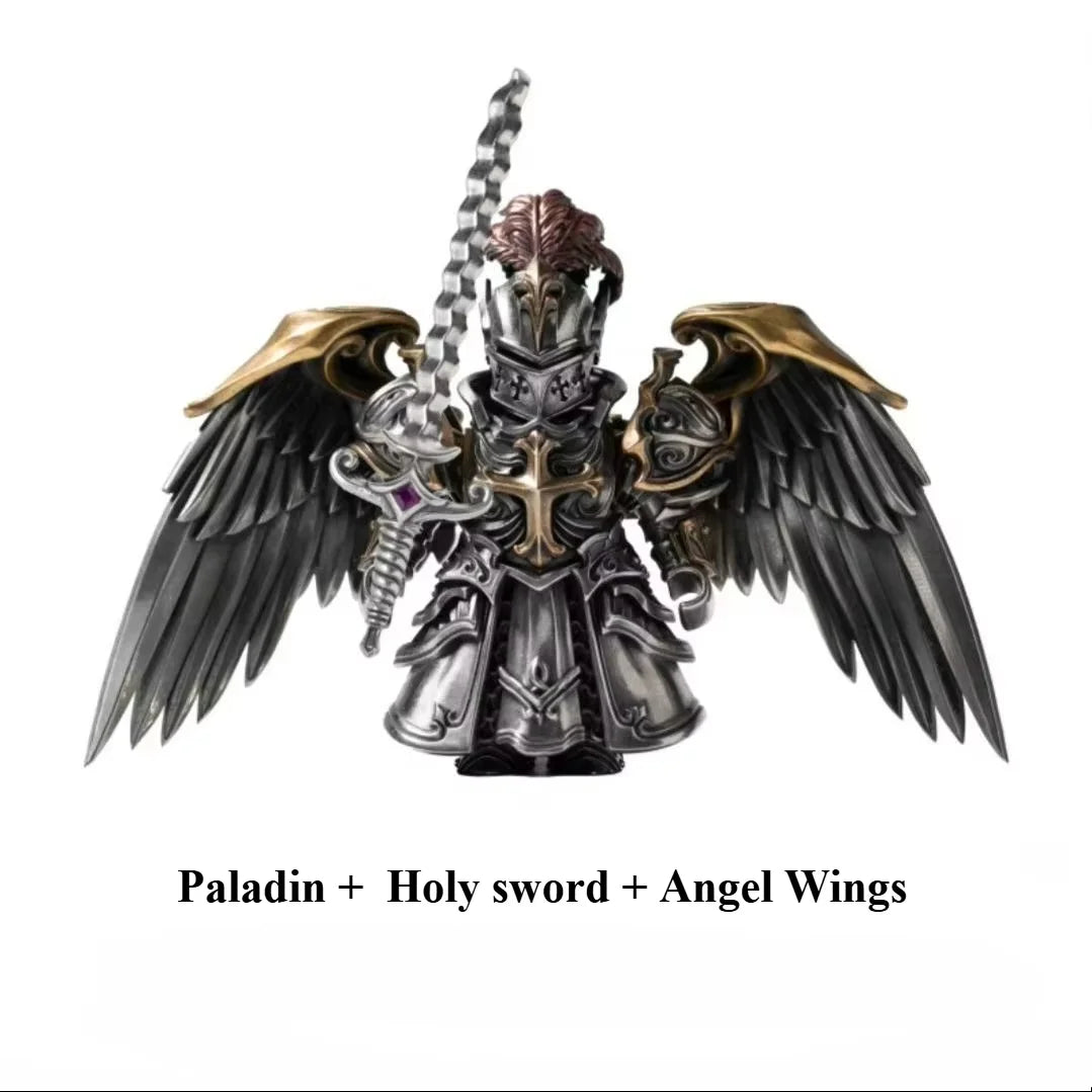 Paladin Crusaders Magnetic Detachable Metal Desktop Figurine Small Gifts Souvenirs Collectible Crusader Knight for Office Decor