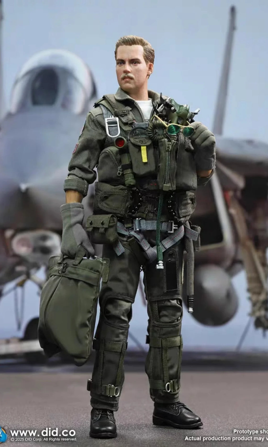 DID MA80182 1/6 U.S. F14 Pilot Tom Action Figure Model