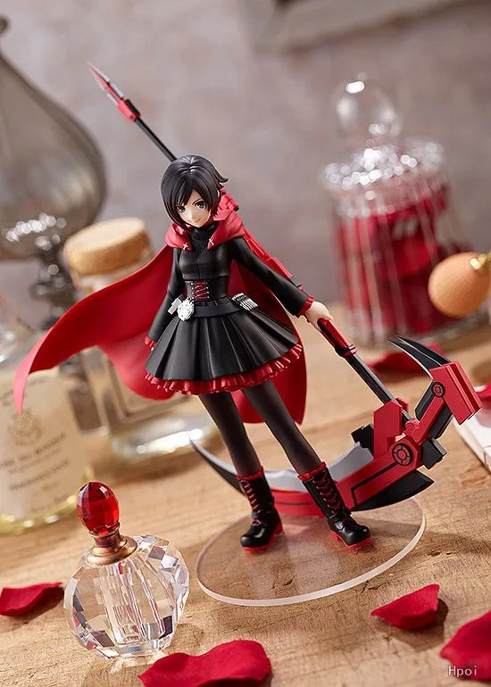 In Stock Original GSC POP UP PARADE RWBY Ruby Rose Animation Doll Figure Model Toys Gifts Collection Ornaments