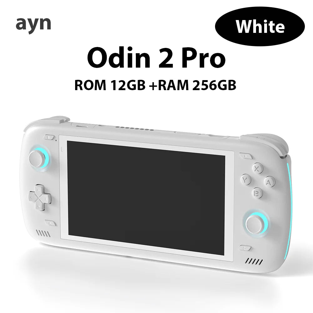 6,0 Zoll IPS AYN Odin 2 Pro 12 GB 256 G Android 13 Handheld-Spiel-Player Touchscreen 8GEN2 8000 mAh Akku Wifi 7 Bluetooth 5.3
