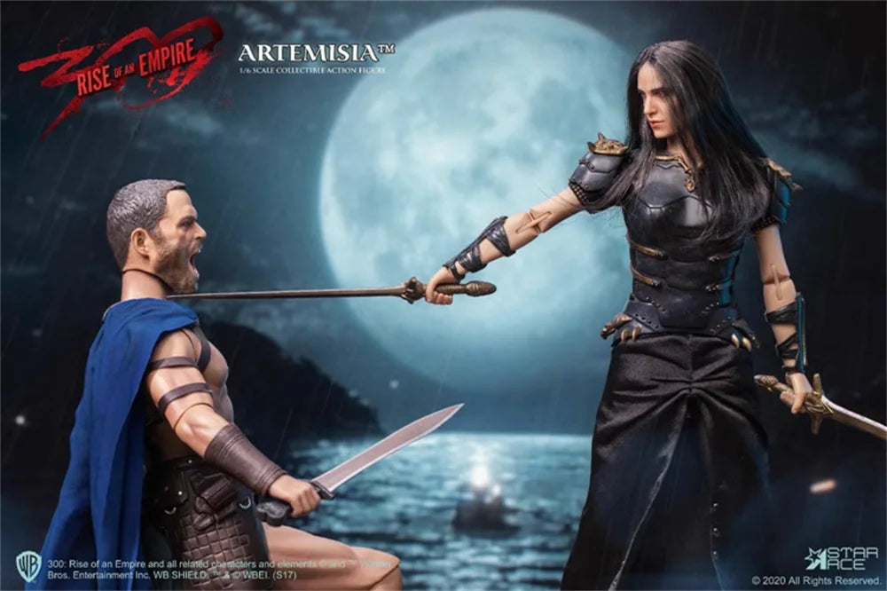 1/6 Star Ace Toys Female Greek Hero Warrior 300 Full Set Moveable Action Figure with Platform Gift For Fans Collect