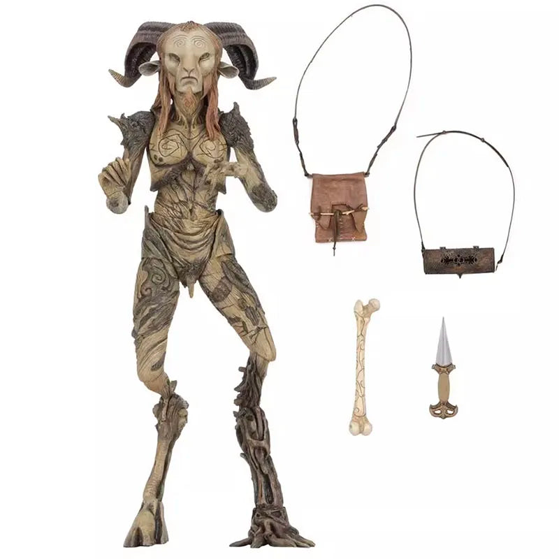 Pan's Labyrinth Faun Model NECA 33153 Action Figure 7-Inch Collection Movable Figuras Doll Ornament Anime Peripheral Original