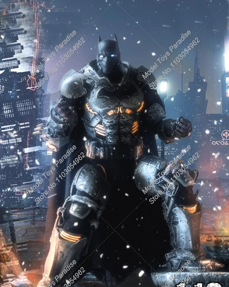 1/12 Male Soldier Avenge the Dark Mecha Hero Weapon Full Set 18cm Action Figure Collect Hobbies Gifts