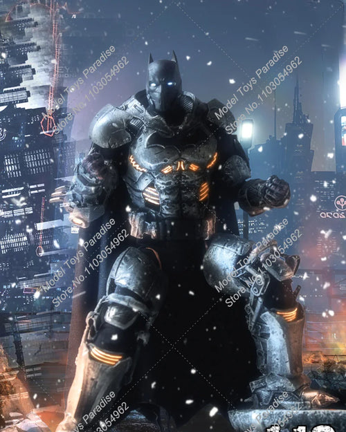 1/12 Male Soldier Avenge the Dark Mecha Hero Weapon Full Set 18cm Action Figure Collect Hobbies Gifts