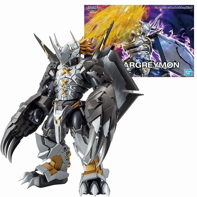 Original Bandai Digimon Adventure WarGreymon Omegamon Beelzebumon Gallantmon Alphamon Paildramon Action Figure Model with box