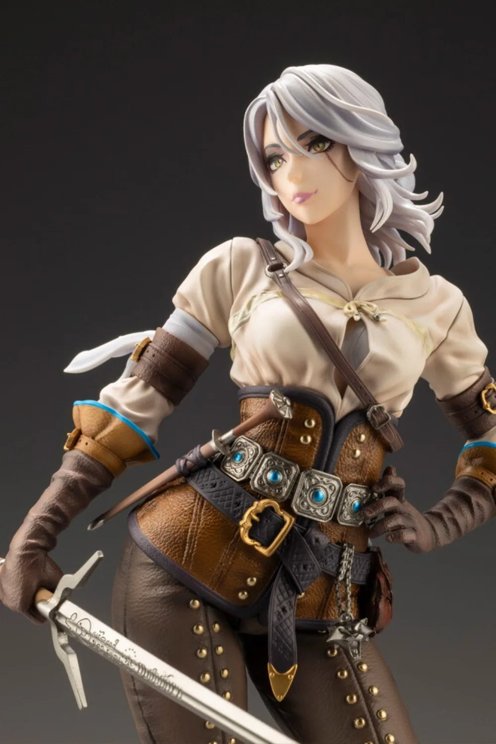 100% Original in Stock Kotobukiya Bishoujo Statue The Witcher Ciri Collection Series Model Decoration Model Toys Garage Kit