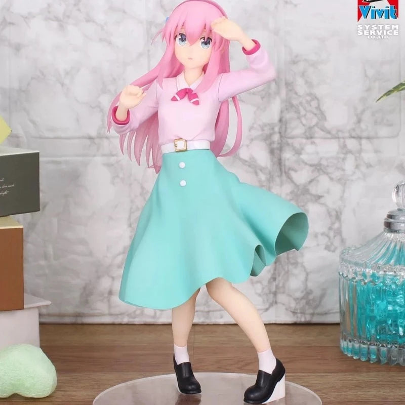 New Bandai Banpresto Original Genuine SEGA Lonely Rock   Gotoh Hitori  Instant Noodle Pressure Anime Figure Model Doll Ornaments
