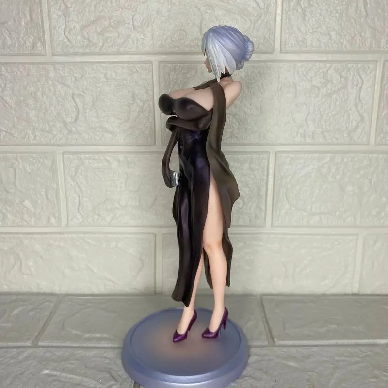 Hot 25cm Anime Figures Lady 2d Beautiful Girl Gk Statue Pvc Action Figure Wife Model Collectible Desktop Trendy Ornament Toys