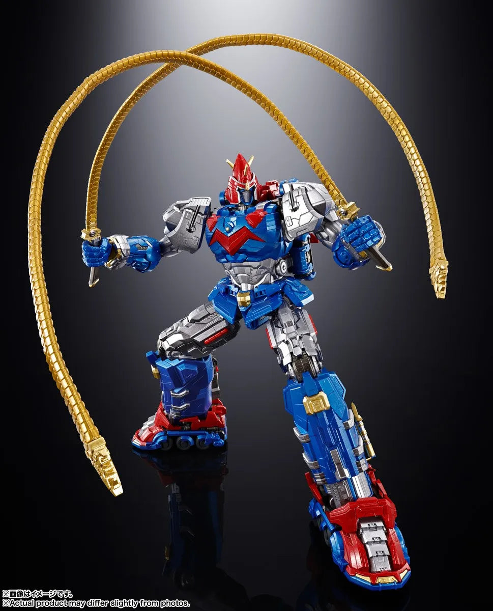In Stock Genuine BANDAI SOUL OF CHOGOKIN Voltes V Legacy GX-118 VOLTES 5 Figure Anime Action Model Toy