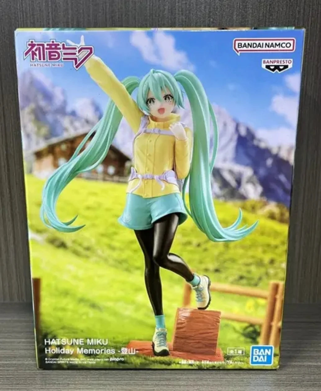 Bandai Namco Banpresto Urlaubserinnerungen Hatsune Miku Kameraabschnitt PVC Auf Lager Originalfigur Modell Sammlerfigur Spielzeug