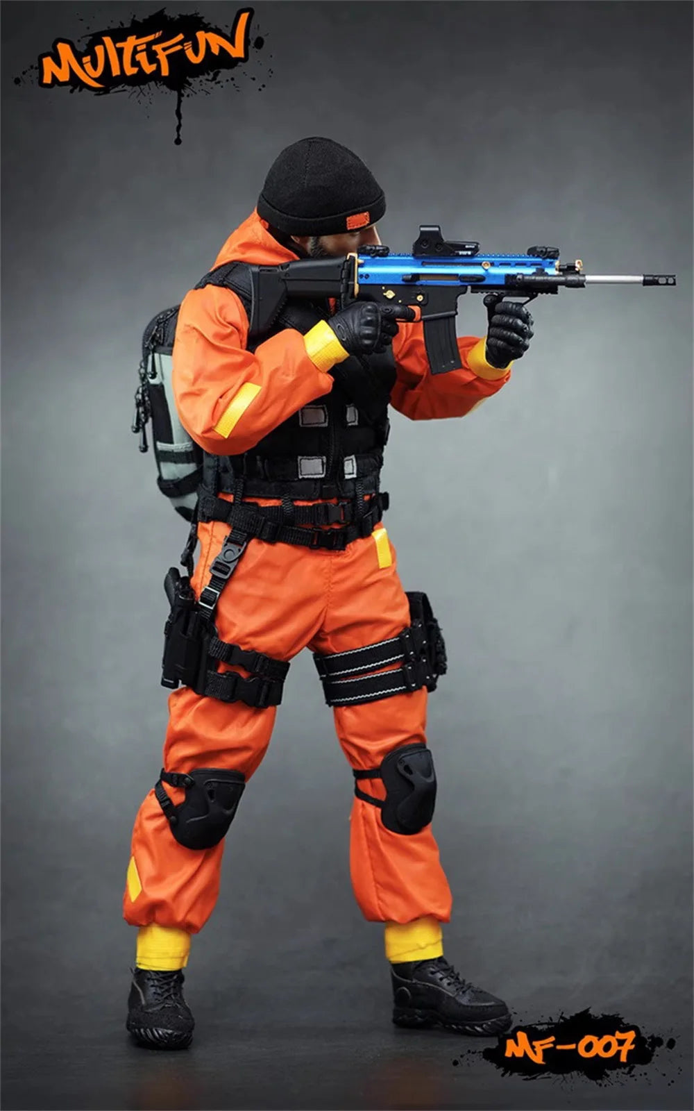 1/6 MULTIFUN MF007 Man Zone Agents The Special Area Dress Suit Weapon Kit Toys Model No Head No Body For 12" DAM DID COO Action