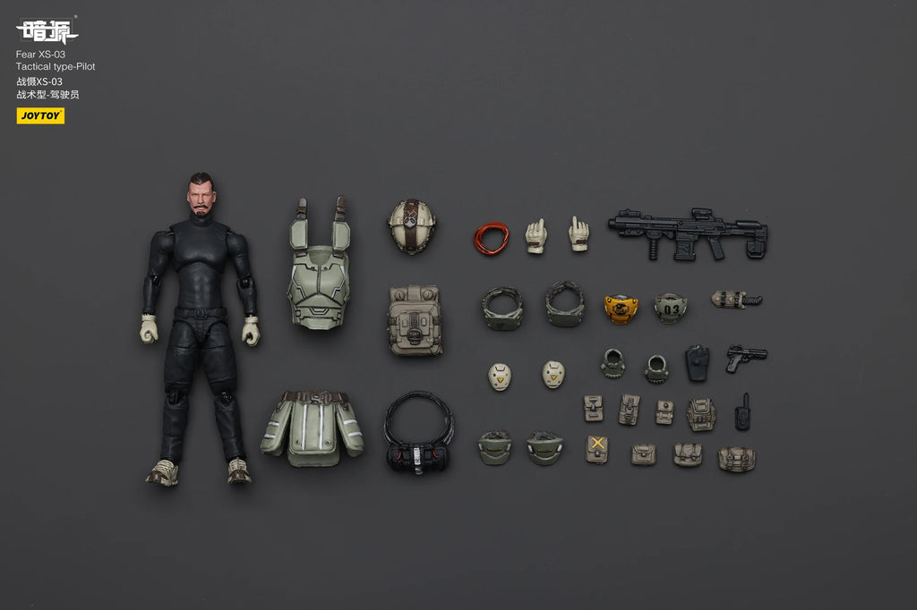 JOYTOY Dark Source 1/25 Skala Angst XS-03 Taktische Typ-Pilot XS-02 Angriff Typ XS-01 Nacht Raid Typ Action Figur Modell Spielzeug