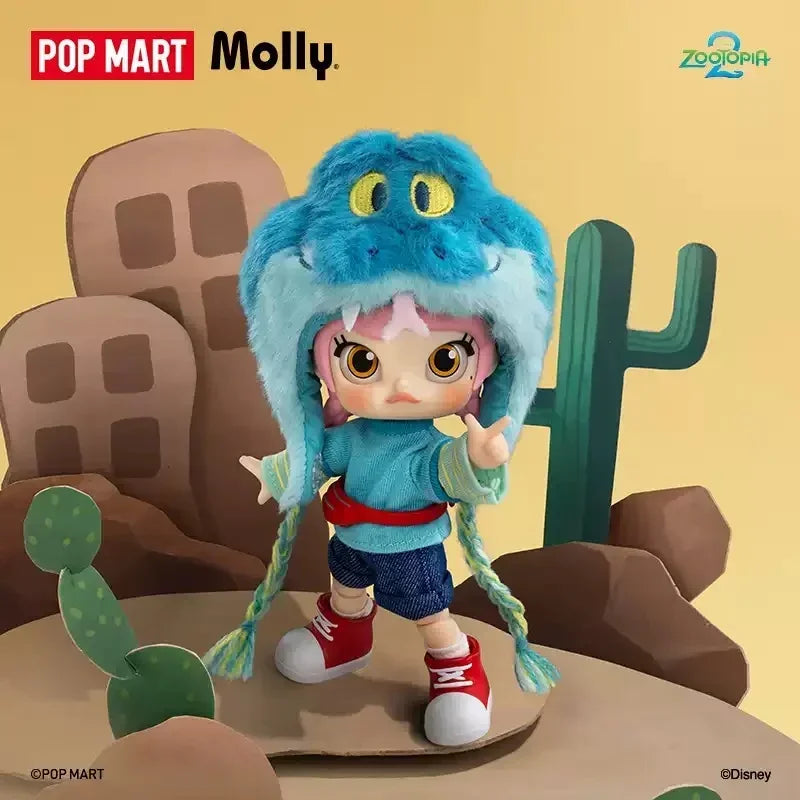POP MART MOLLY ZOOTOPIA 2 Series 1/12 Blind Box Toys Kawaii Anime Action Figure Surprise Mystery Box Dolls Gift