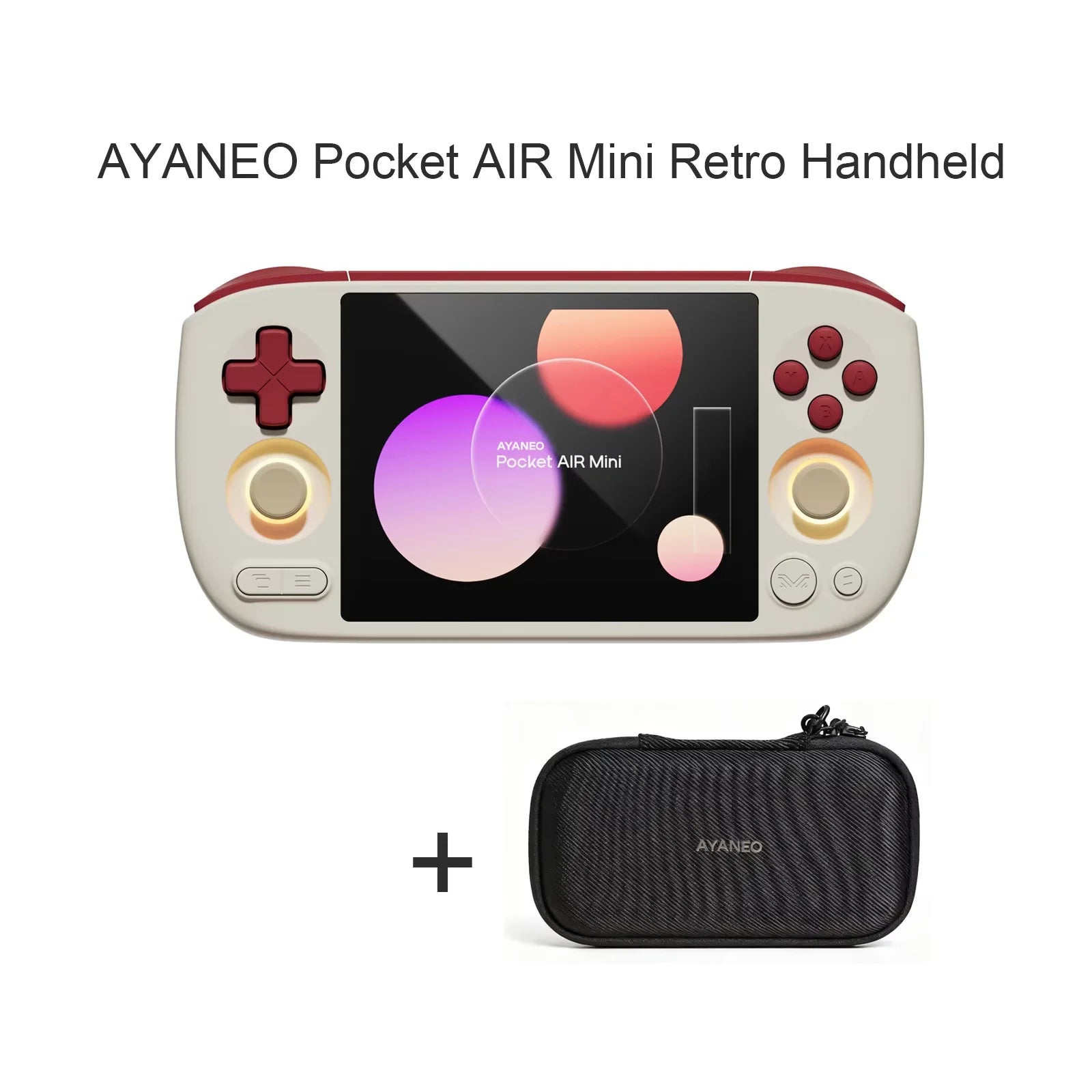 AYANEO Pocket AIR Mini x B.Duck Limited Edition Retro Handheld，Retro Pocket Console 4.2-inch 4:3 Screen with Hall Joysticks 64G