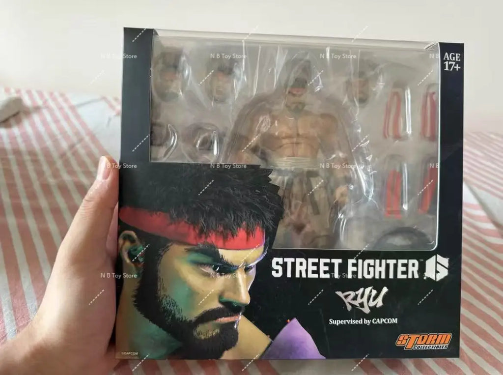 In Stock, 100% Original Storm E Honda Street Fighter 1/12, Game Character Model, Mobile Doll Art Collection
