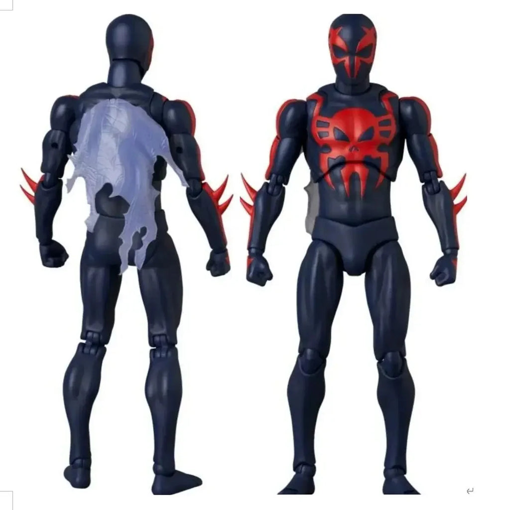 Hot Anime Mafex 239 Spider Man 2099 Comic Version Action Figure Joint Mobile Handpiece Model Desktop Collectibles Toy Boys Gift
