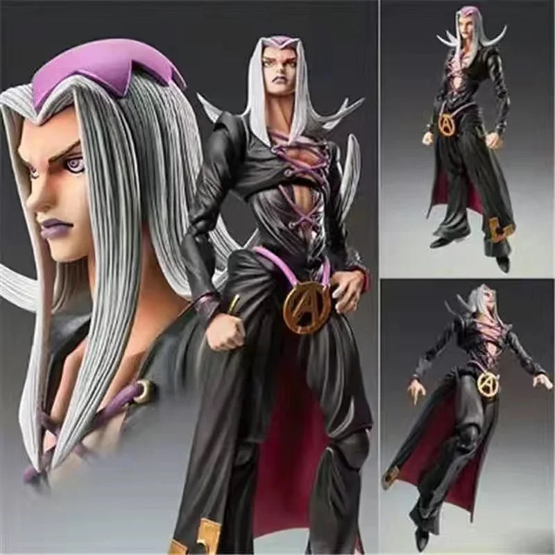 Cool  Action Statue Jojo'S Bizarre Adventure Part Anime Pvc Action Figure Collectible Model Doll Birthday Gift